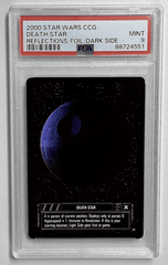 V1144: 2000: DEATH STAR: REFLECTIONS: FOIL: DARK SIDE: PSA 9: MINT: 88724551